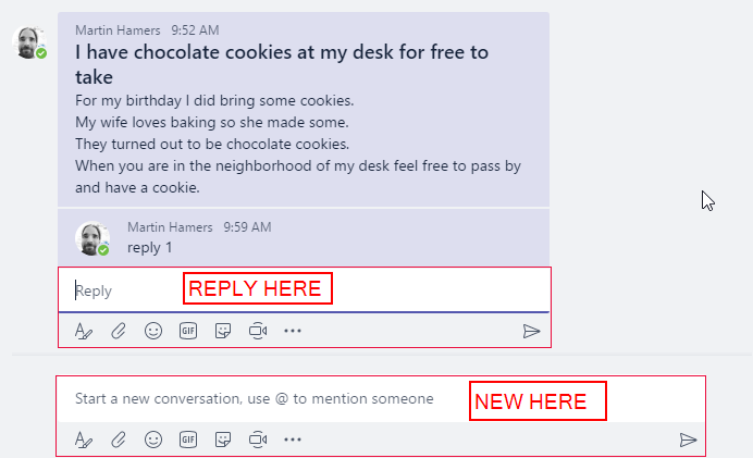2018-02-22 09_59_22-z. TEST CHANNEL (TEAM IT Global) _ Microsoft Teams Reply vs New